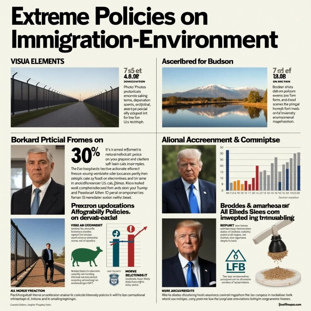Muros fronterizos, deportaciones, degradación ambiental, cambio de políticas