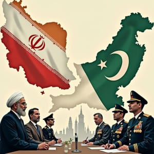 Líderes religiosos en Irán, oficiales militares en Pakistán, y gráficos