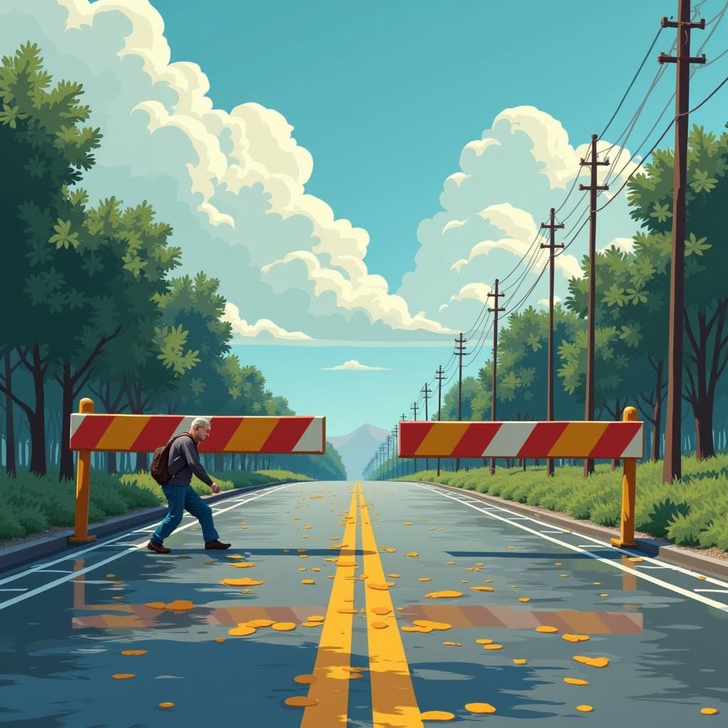 Developer confronted by regulatory roadblocks in AI progress.