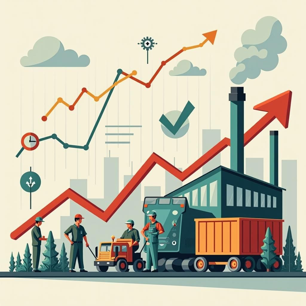 Les immigrants alimentent la croissance économique des États-Unis, comme le montrent les graphiques, avec usine.
