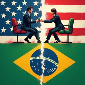 Aranceles comerciales, reuniones diplomáticas y equilibrios económicos en las relaciones Estados Unidos-Brasil