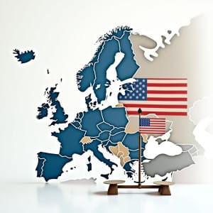 Comercio y Defensa UE-Estados Unidos: Flechas hacia Estados Unidos, Aumento de Gas Natural