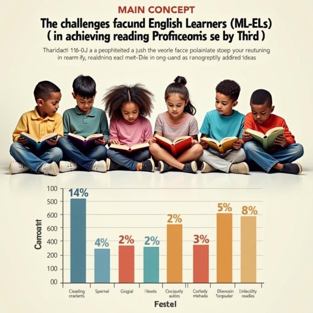 Los estudiantes diversos luchan con la lectura, se evidencia una disparidad en la competencia.
