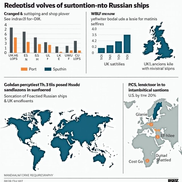 Un gráfico y mapa comparando las sanciones de EE.UU., UE y Reino Unido