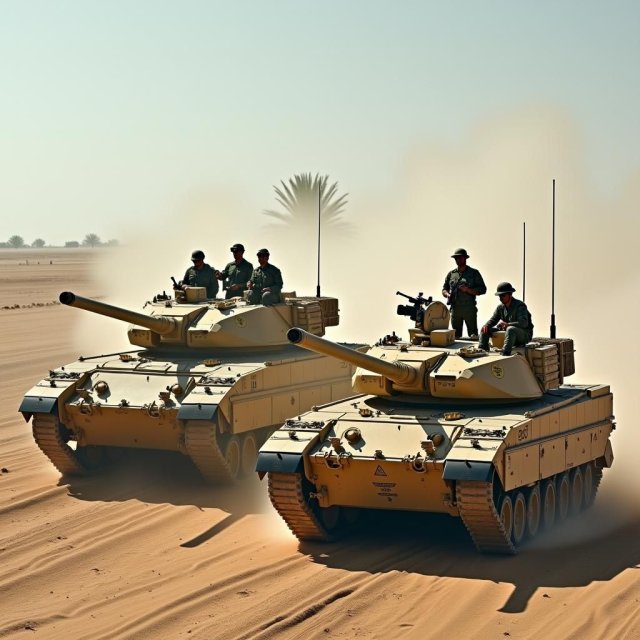Los tanques militares israelíes y los soldados se preparan para una posible operación en Gaza.