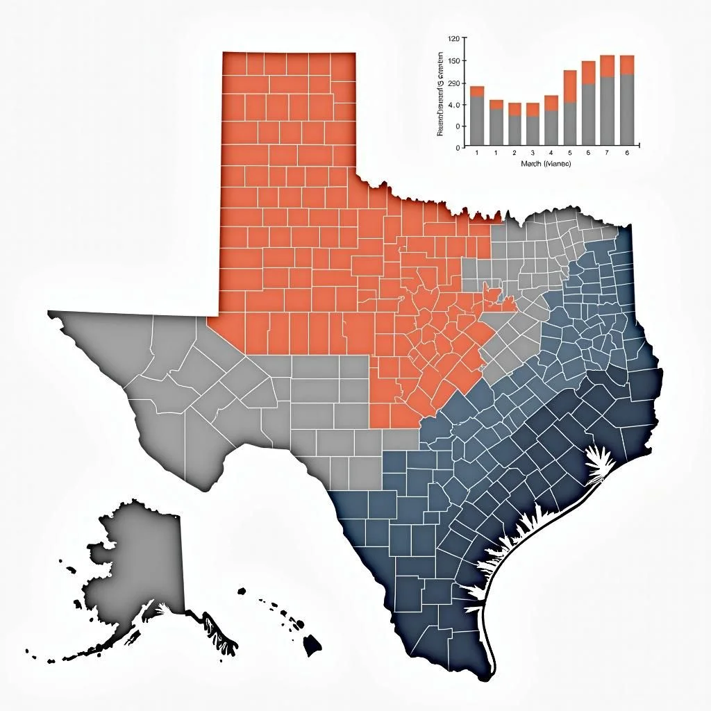 Cartes et graphiques illustrant l'impact électoral du gerrymandering.