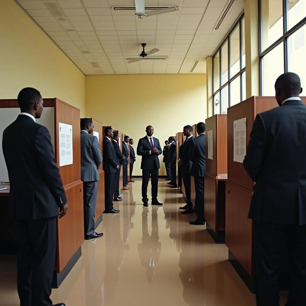 Les bureaux de vote et les négociations d'élite illustrent le système oligarchique de la RDC.