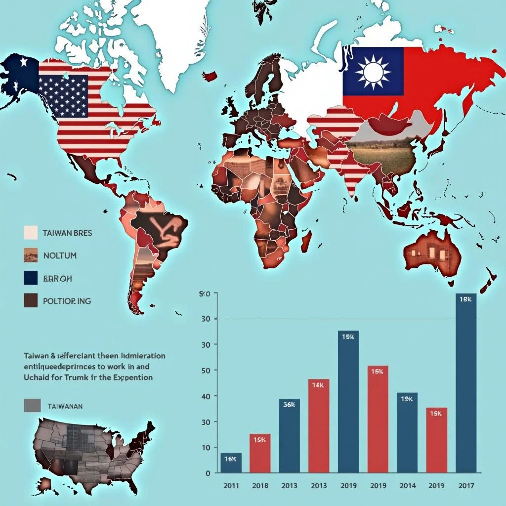 Taiwán diversifica sus exportaciones, reduciendo su dependencia de China y aumentando la tecnología.