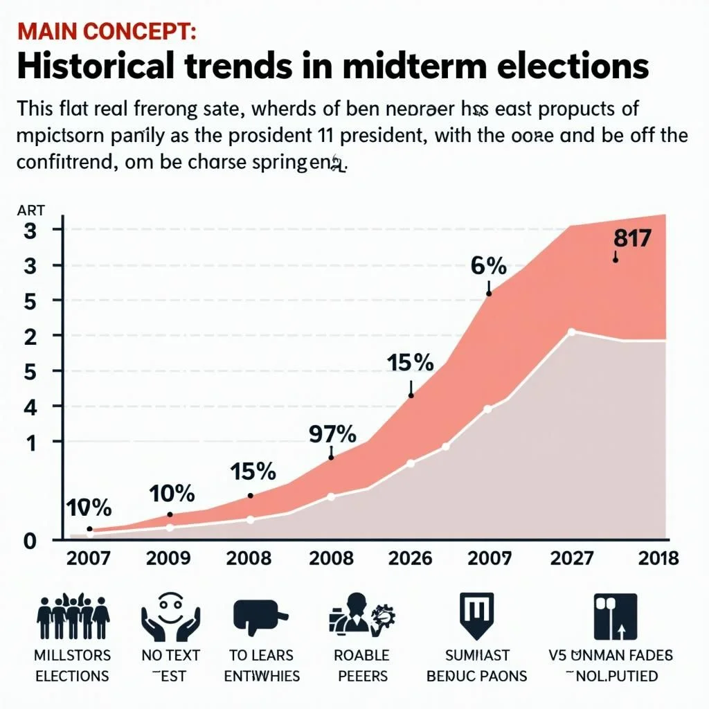 Tendances électorales historiques et corrélations d'événements clés visualisées.