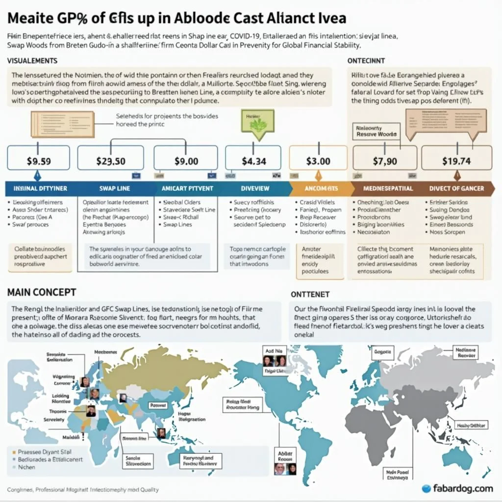 Cronología de la evolución de las líneas de intercambio y eventos económicos globales.