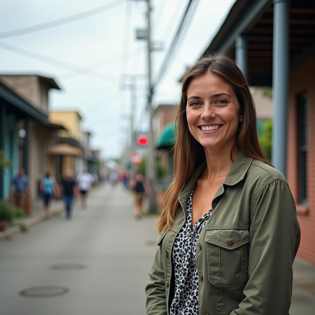 Esfuerzos de reconstrucción, centros comunitarios y distribución de ayuda en la Nueva Orleans post-Katrina.