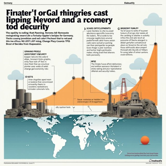 Un rápido acercamiento a los puntos de inflexión climática amenaza la economía alemana y