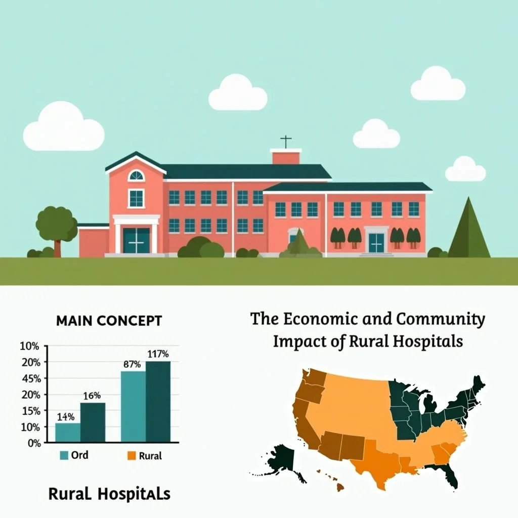 Costruzione dell'ospedale rurale con dati economici e di ubicazione visualizzati.