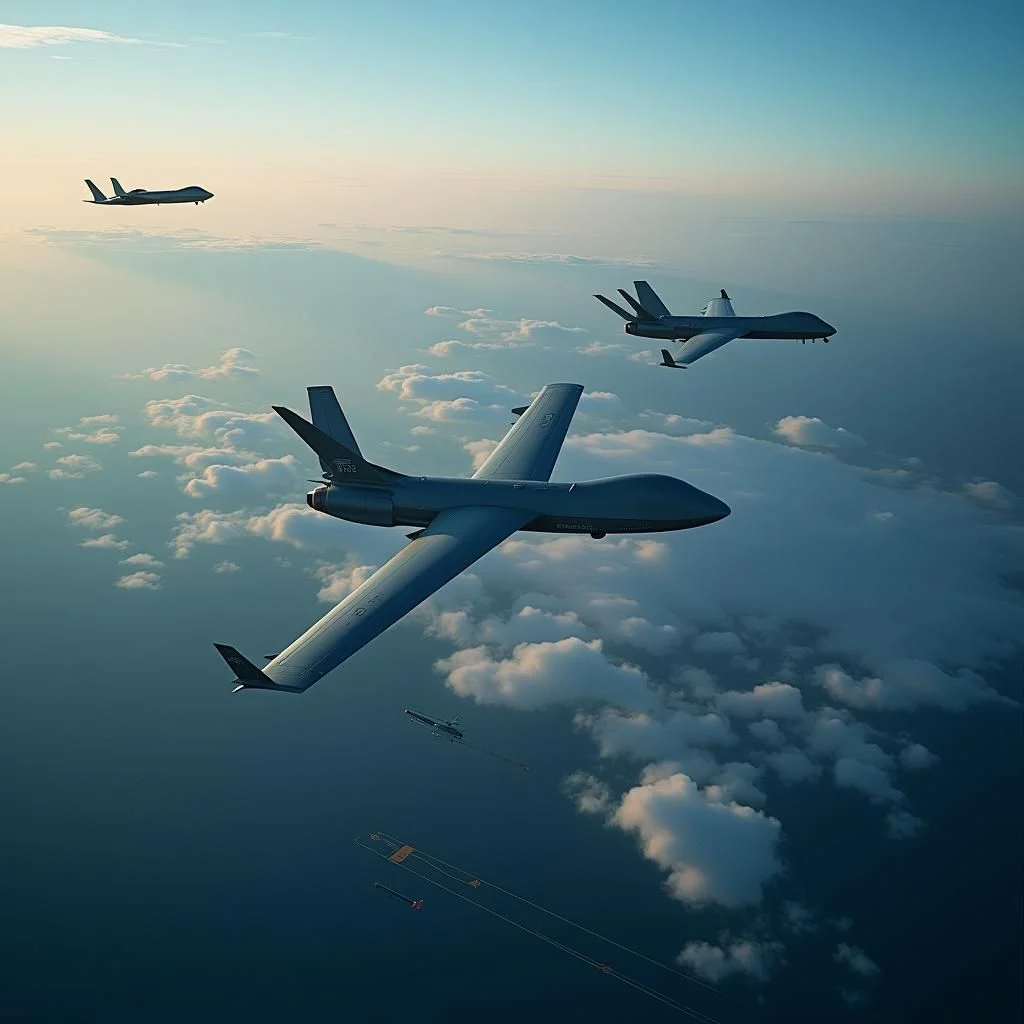 Drones rusos detectados entrando en el espacio aéreo polaco desde Bielorrusia.