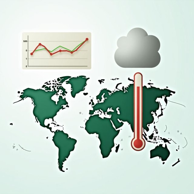 Las emisiones proyectadas de gases de efecto invernadero aumentarán globalmente desde 2024 hasta 2050.