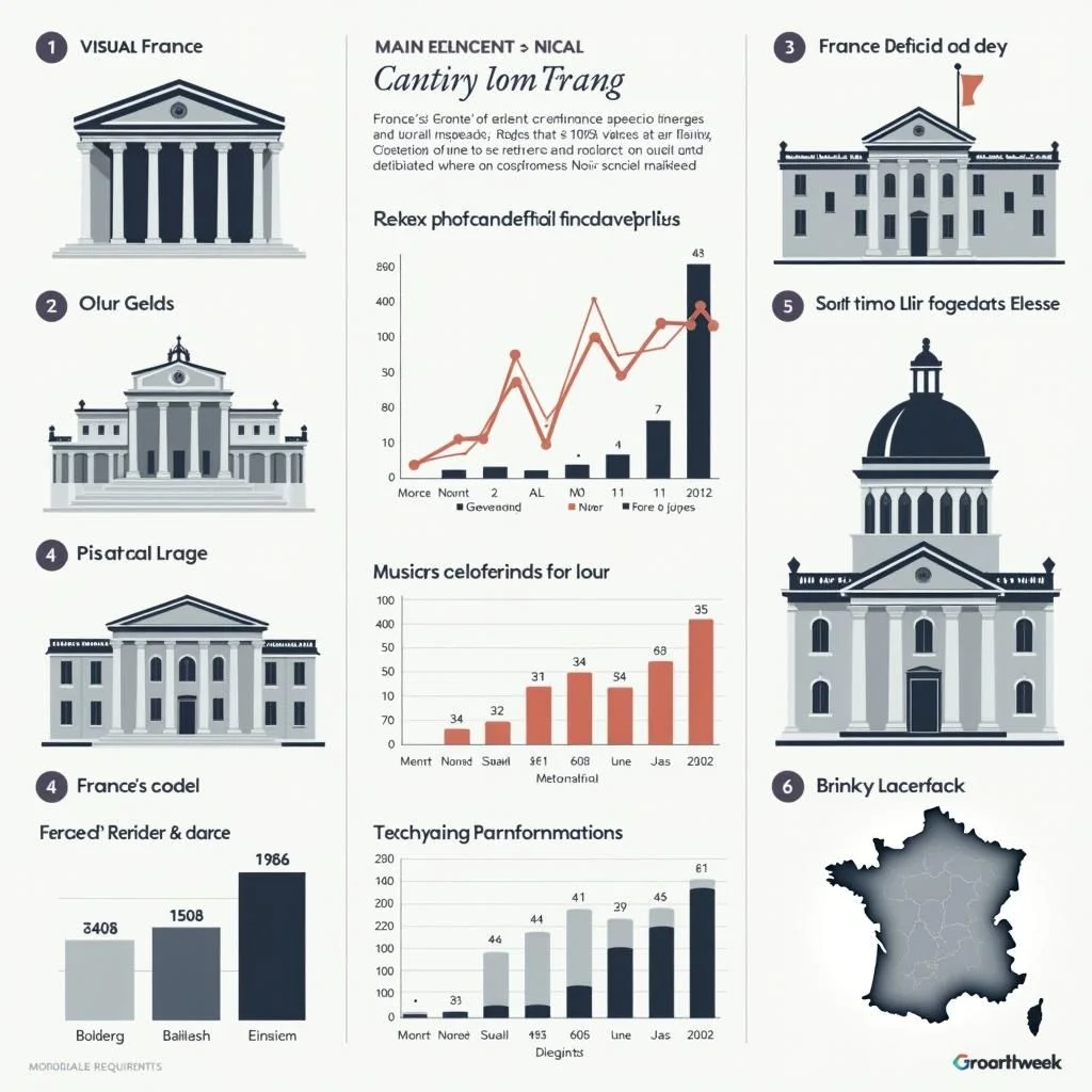 I grafici e le tabelle illustrano le tendenze della performance fiscale della Francia.