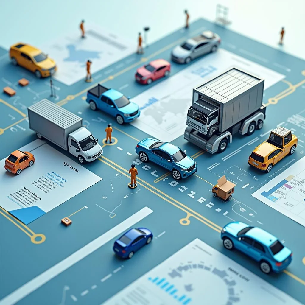 Automotive assembly lines and production statistics in India's major hubs.