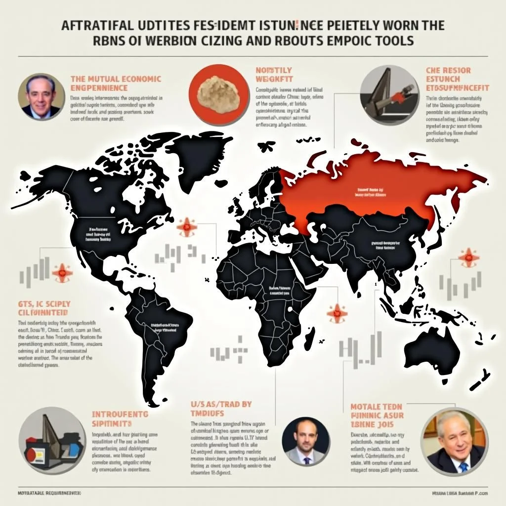 Les chaînes d'approvisionnement mondiales et l'interdépendance économique visualisées à travers des diagrammes