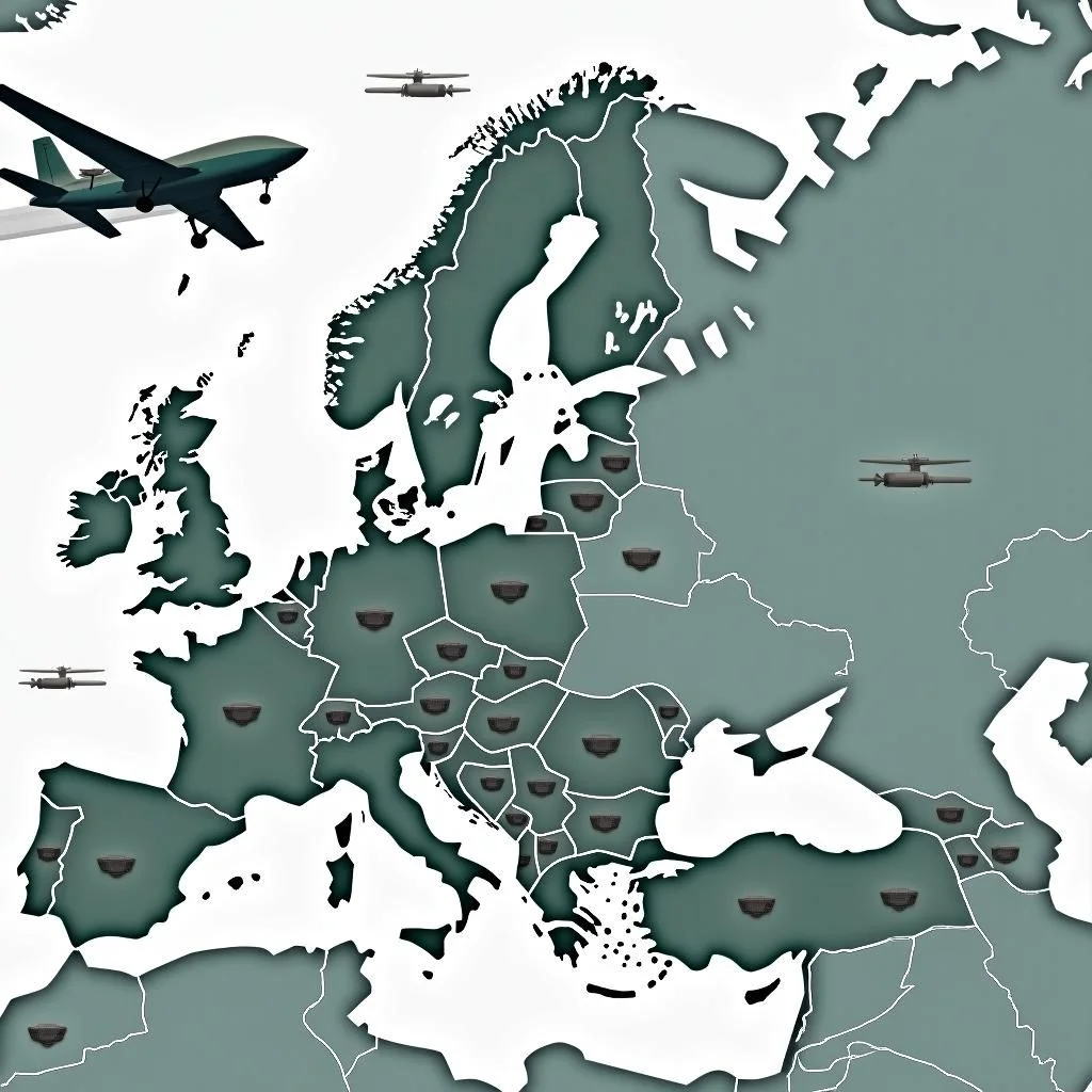 Las capacidades de defensa europeas se han fortalecido a través de la integración de drones y aviones.