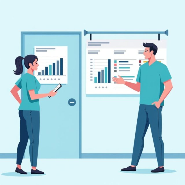 Los gráficos comparan las tendencias de elección del paciente y los precios de los hospitales.