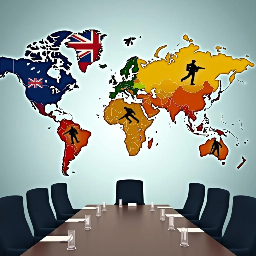 Las fuerzas internacionales y los diplomáticos se reúnen para discutir la seguridad ucraniana.