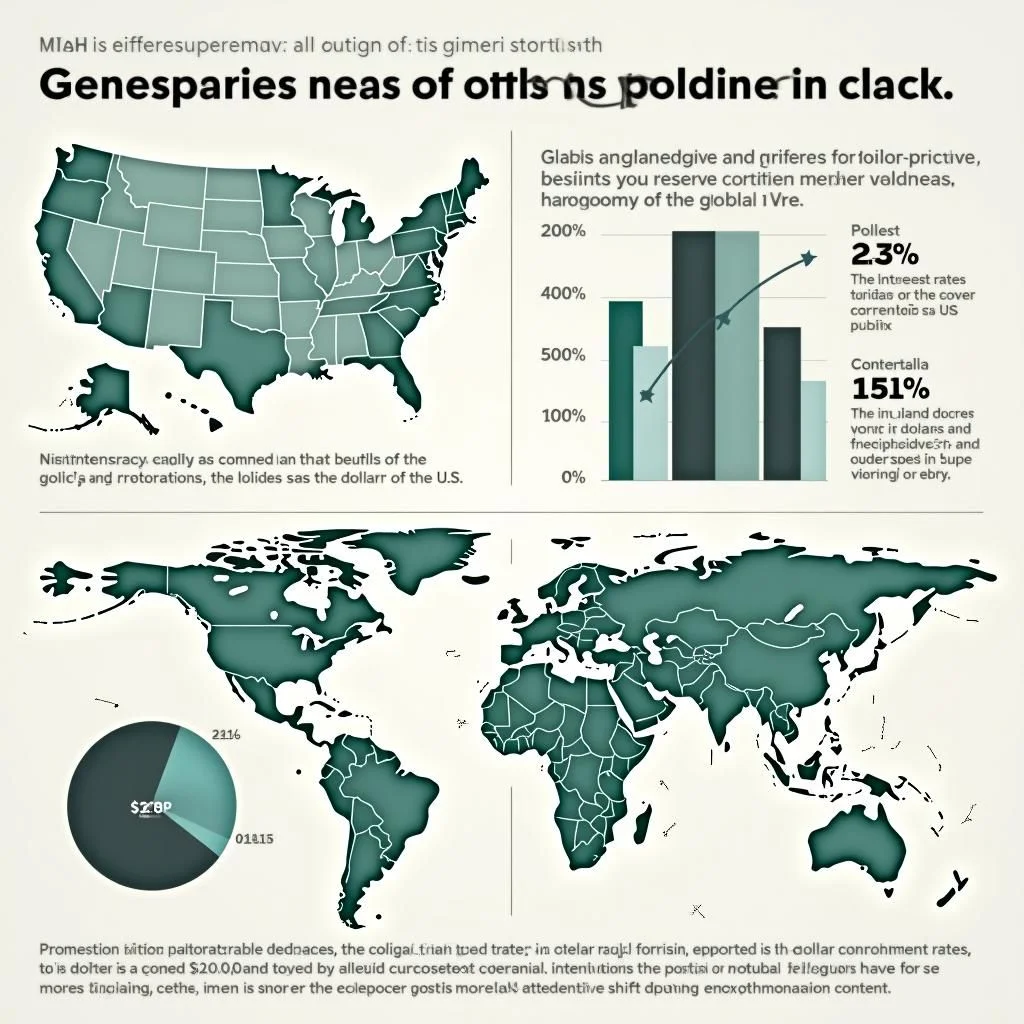Un graphique et un diagramme illustrant les dynamiques des réserves en dollars mondiales.