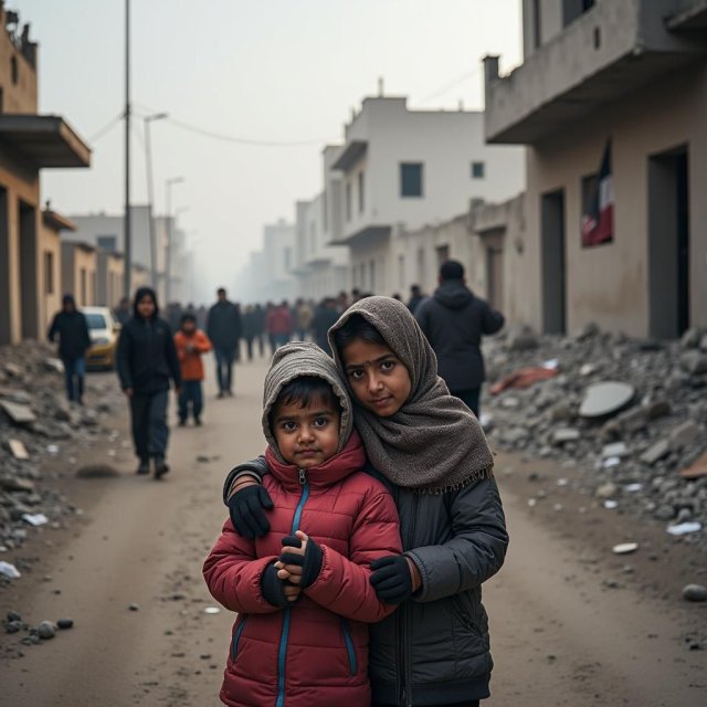 Edificios destruidos, familias en duelo y hospitales sobrecargados en Gaza.