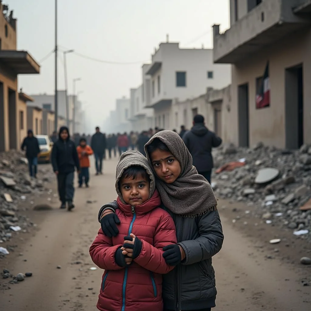 Edificios destruidos, familias en duelo y hospitales sobrecargados en Gaza.
