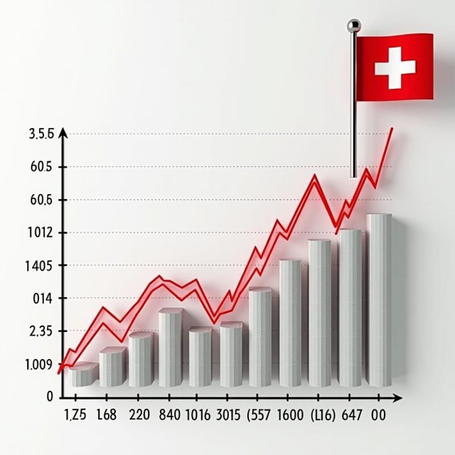 Las tasas de rendimiento de los bonos estadounidenses disminuyen al ascenso de Suiza como refugio seguro.