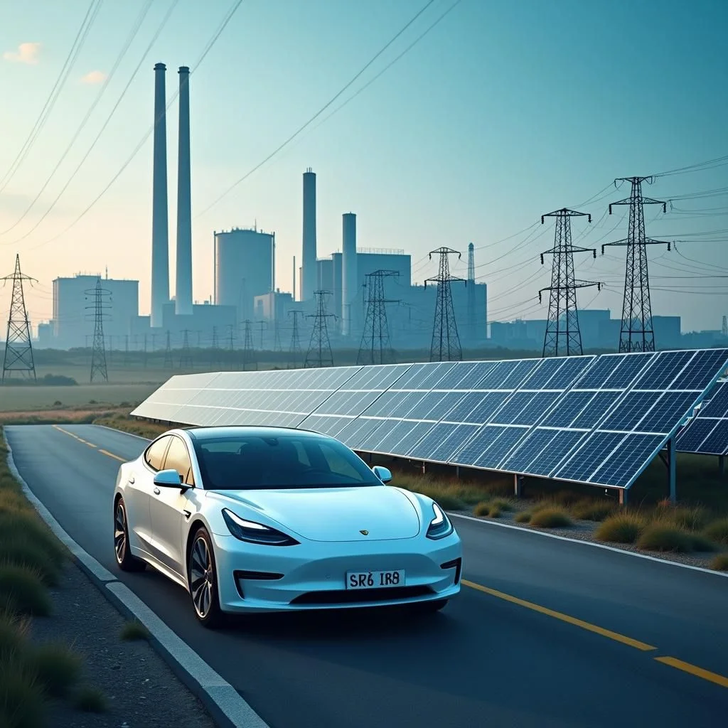 Los vehículos eléctricos, paneles solares y fábricas en la transición estatal de China.