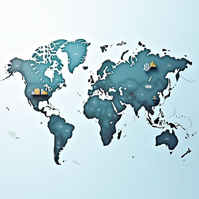 Crecimiento económico global y desarrollo regional dinámico.