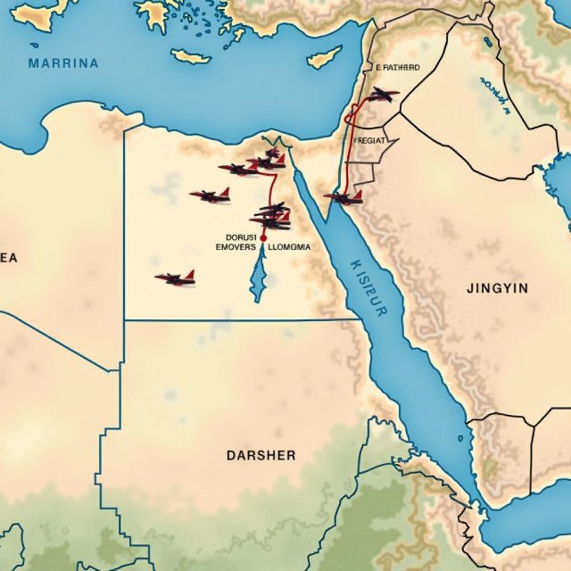 Mapa de Darfur mostrando El Fasher y las fuerzas avanzantes.