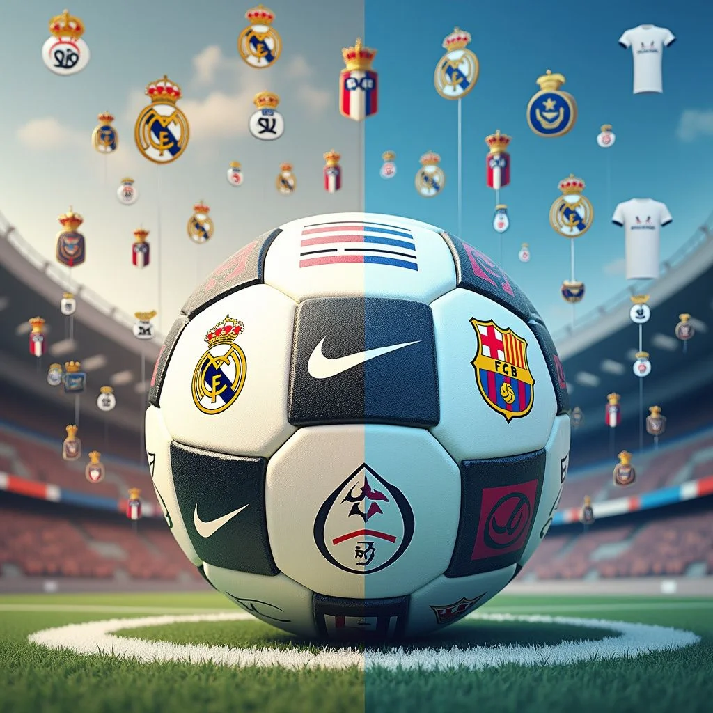 Logos, valoraciones, mercadería, y acuerdos de patrocinio de los clubes de fútbol más destac