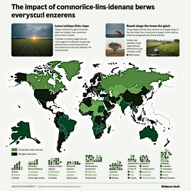 Imágenes de los impactos del cambio climático en países de bajos ingresos en todo el mundo.