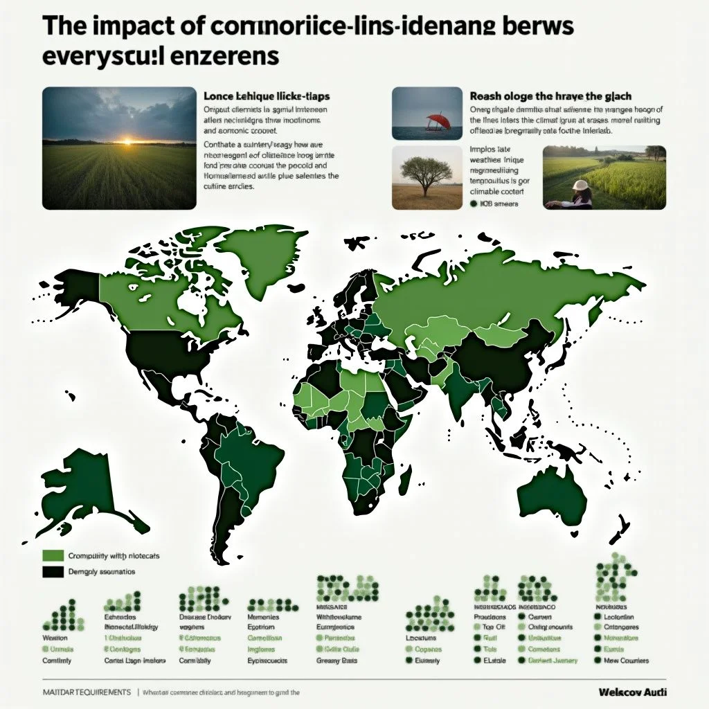 Des images des impacts du changement climatique sur les pays à faible revenu dans le monde entier.