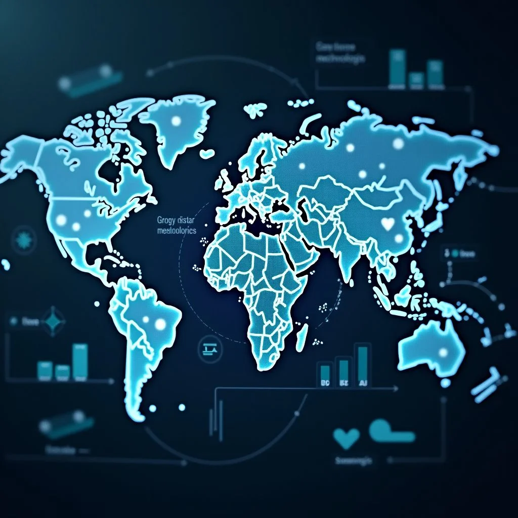 Tecnologías avanzadas con aplicaciones de doble uso y datos de salud global.