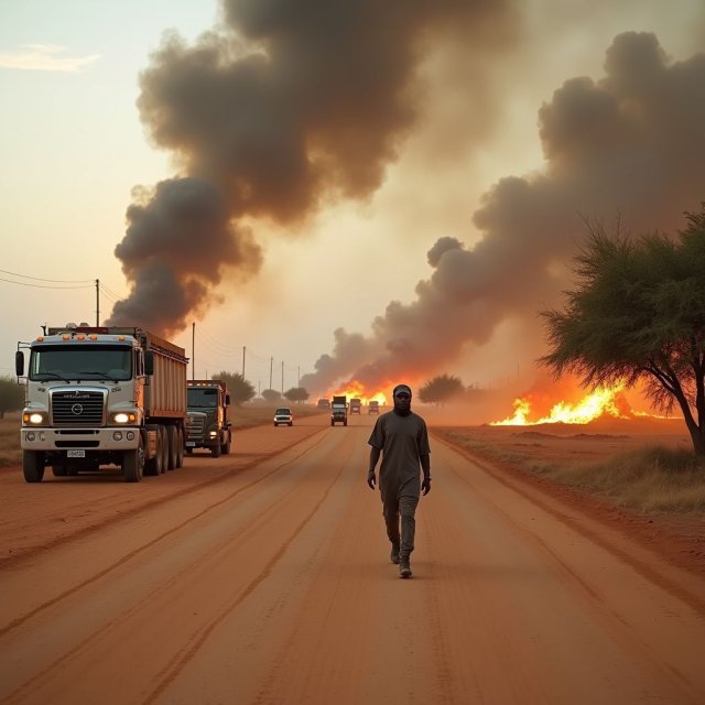 El bloqueo económico por parte de JNIM causa una amplia interrupción de carreteras y negocios.