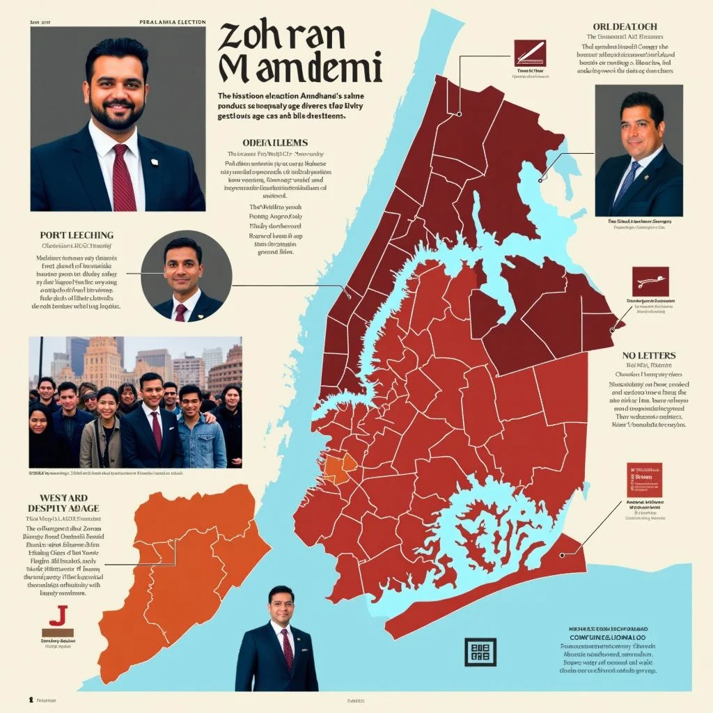 Zohran Mamdani celebra su victoria histórica en la elección para alcalde de la ciudad de Nueva York con una