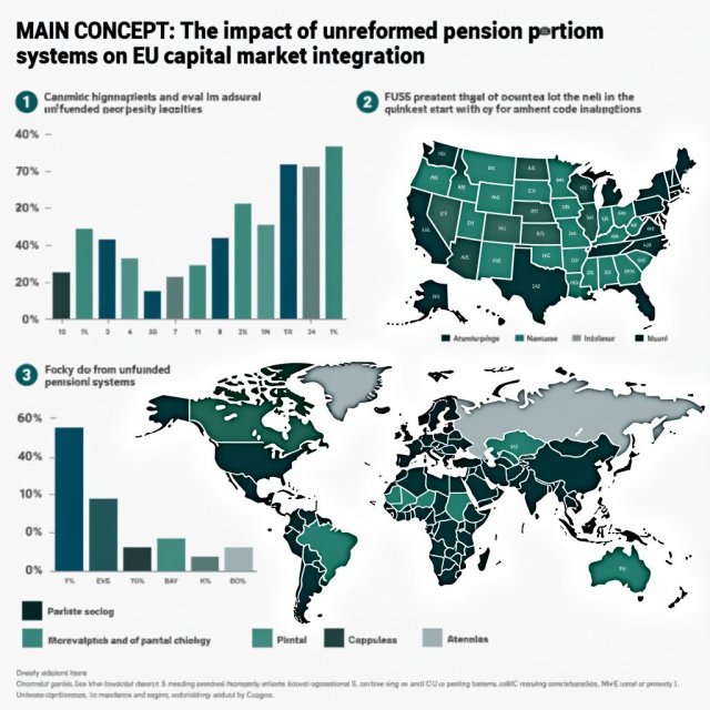 Los gráficos y mapas ilustran la fragmentación del sistema de pensiones de la UE.