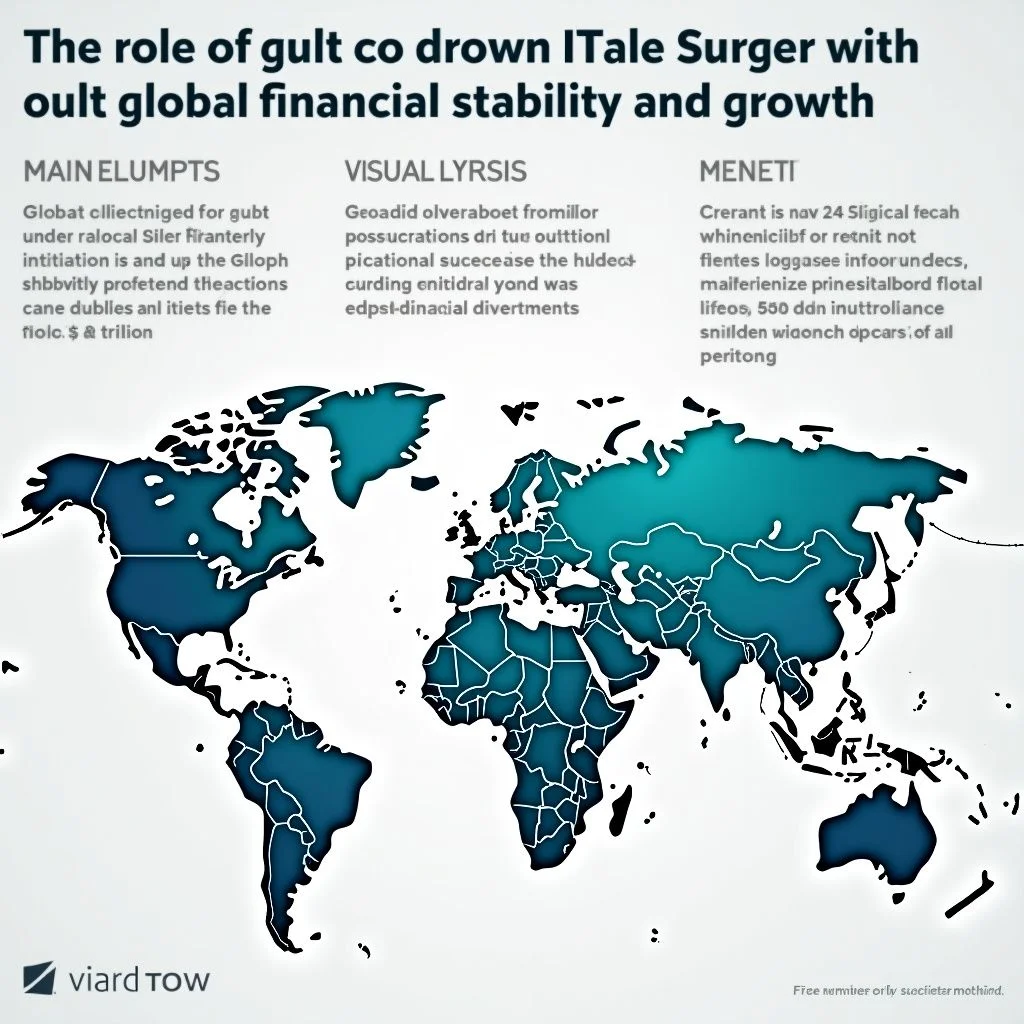 Gráficos y mapas que ilustran el crecimiento de la estabilidad financiera global.