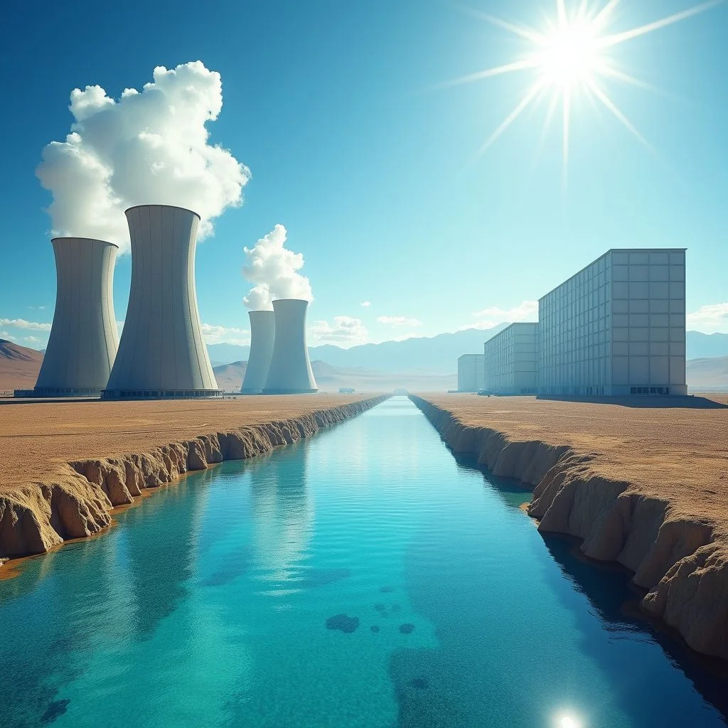 Los grandes centros de datos y la infraestructura de agua en medio de condiciones de sequía.