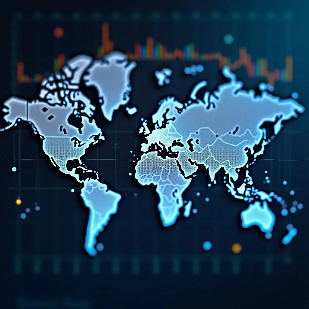 Les États-Unis dominent les investissements mondiaux en IA avec des flux significatifs à l'étranger.