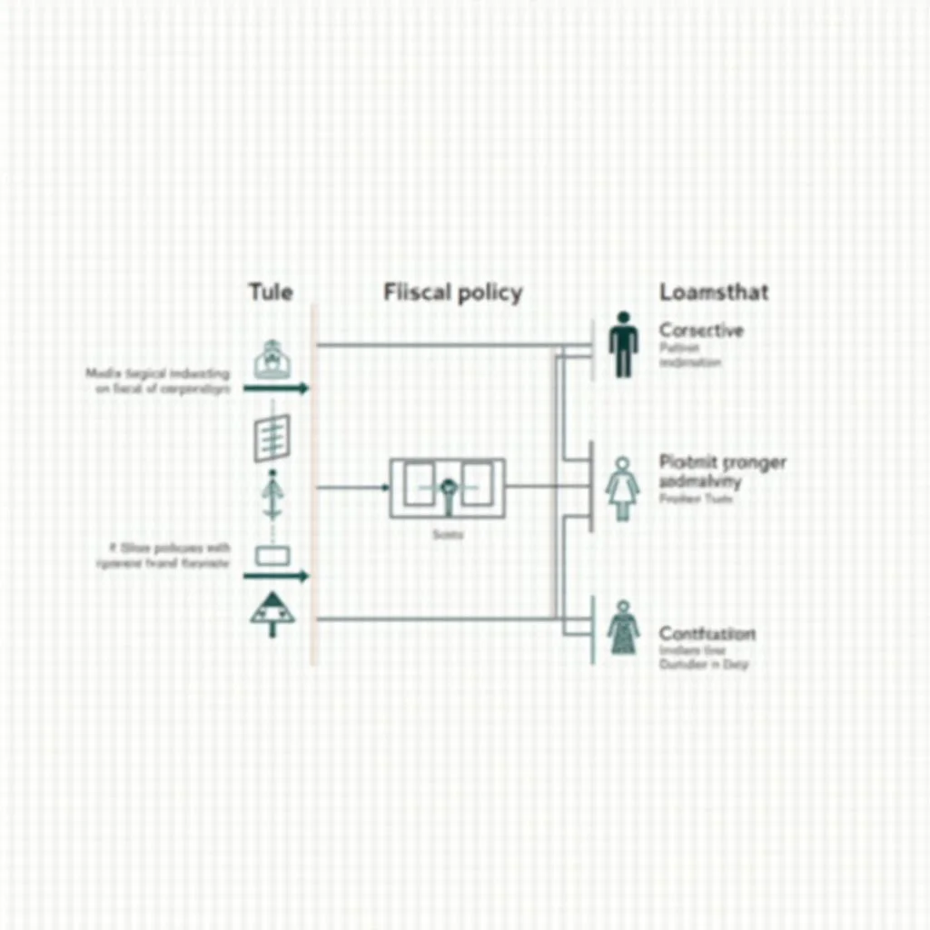 Diagrama de flujo que ilustra las influencias de la igualdad de género en la formulación de políticas fiscales.