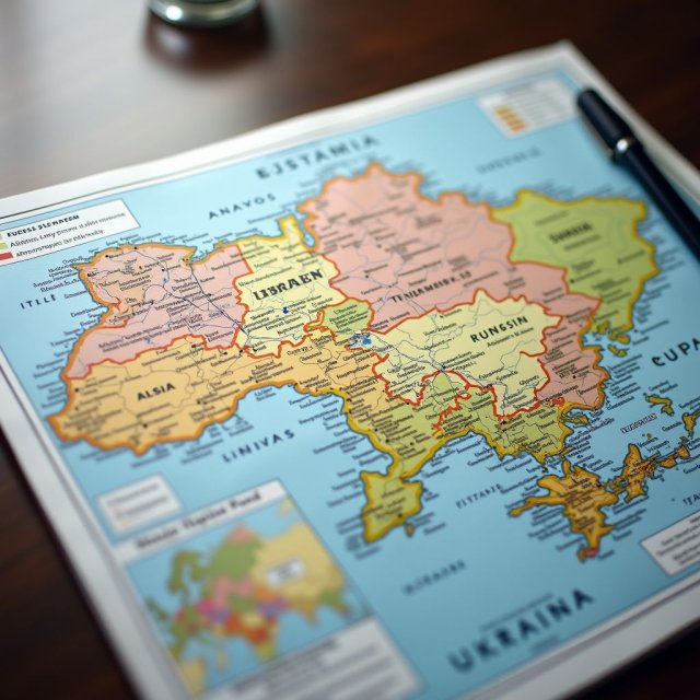 Un plan de paz de 28 puntos con mapas y reducciones militares.