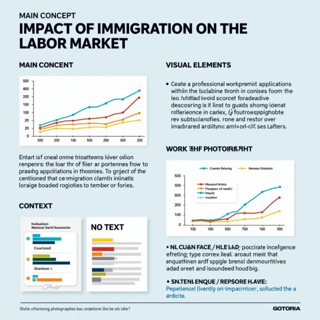 Gráficos que ilustran las tendencias en las solicitudes de permisos de trabajo y la oferta laboral.