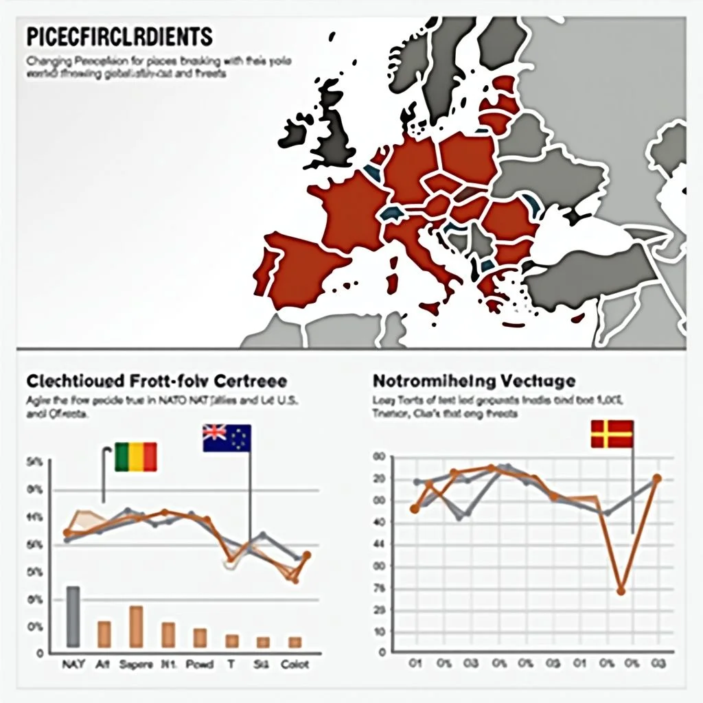 Une carte de l'Europe avec des alliances en mutation et des indicateurs de confiance.