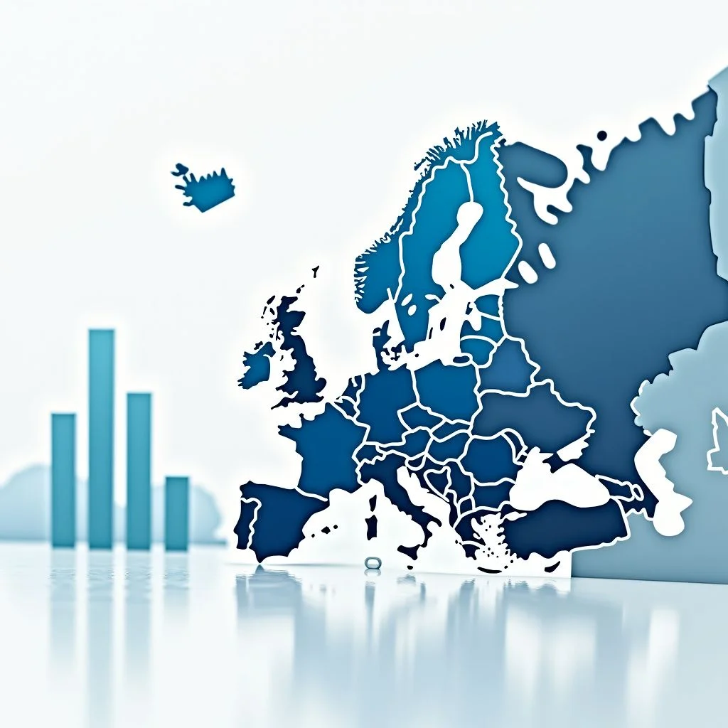 Les infographies et les graphiques illustrent les réglementations du marché des véhicules électriques de l'UE.