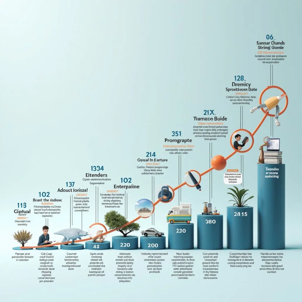 Chronologie illustrant l'évolution progressive des priorités fiscales de l'UE au fil des ans.