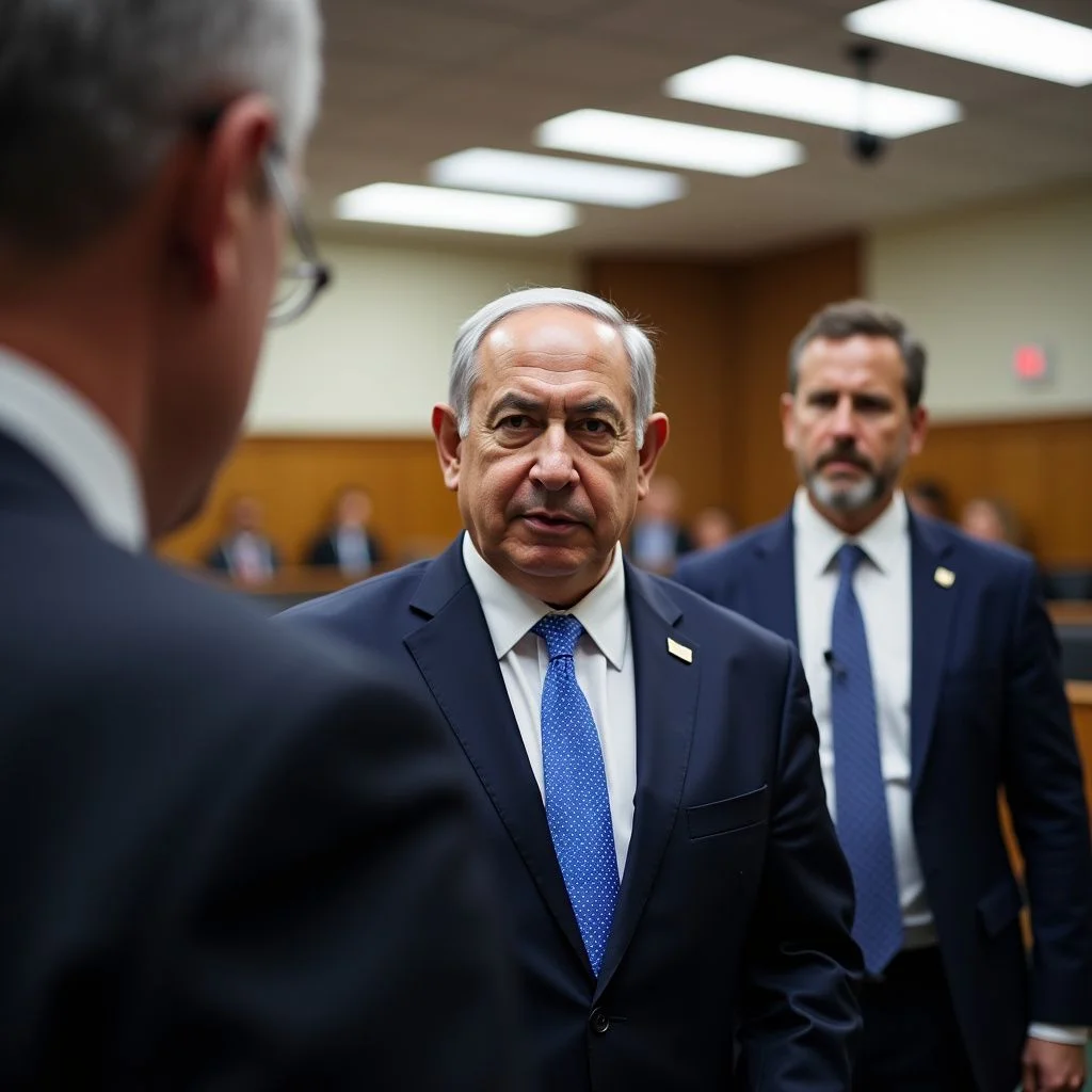 Benjamin Netanyahu au milieu de la controverse sur la demande de clémence et les manifestations.