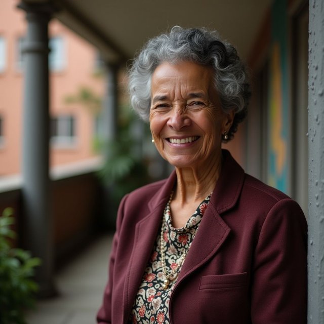 Rosa Parks brindando orientación a jóvenes en eventos comunitarios juntos.